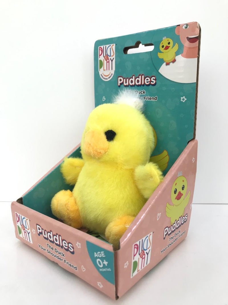 Pugs At Play Shoulder Buddy Puddles 4-Inch - Image 3